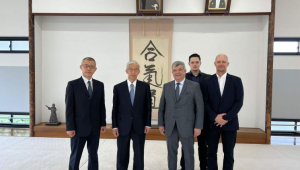 Ambasadorul României în Japonia, la Hombu dojo